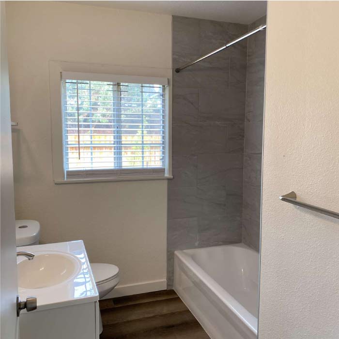 A well-maintained single-family home in a Sacramento suburb, illustrating professional residential rental management services