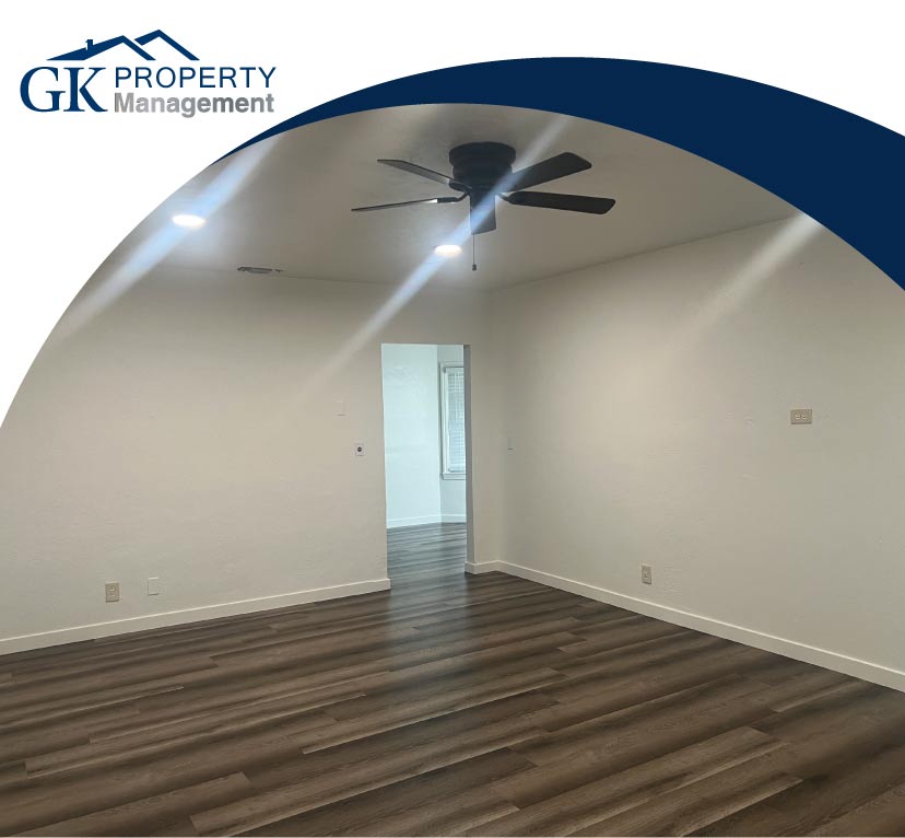 Clean and organized common area in an apartment complex, highlighting consistent property upkeep.